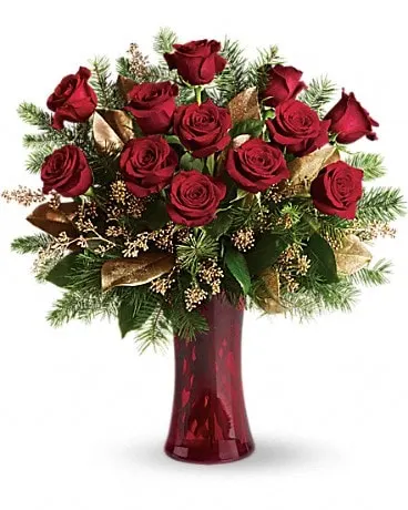 A Christmas Dozen Bouquet