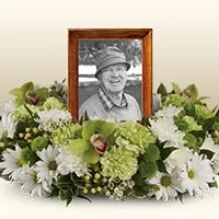 Sympathy flowers PHOTO & URN TRIBUTES 